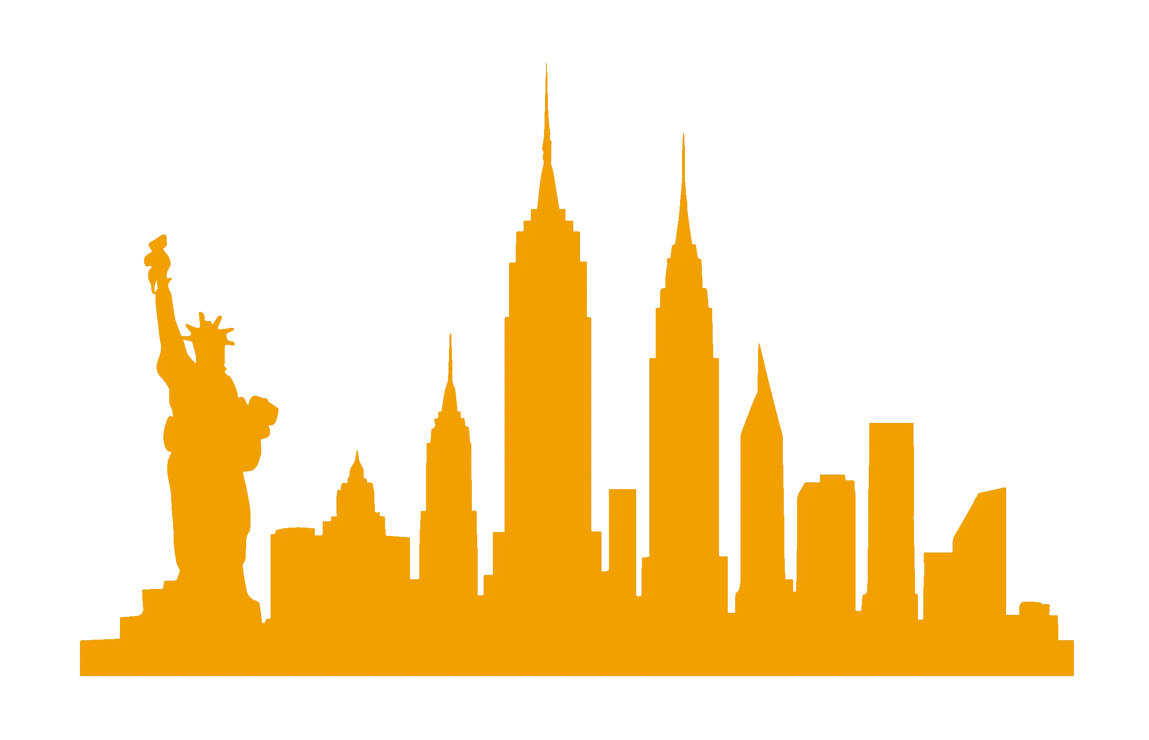 New York City Manhattan urban skyline panorama
